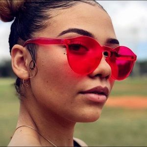 Vintage Red Sunglasses 🌹❤️